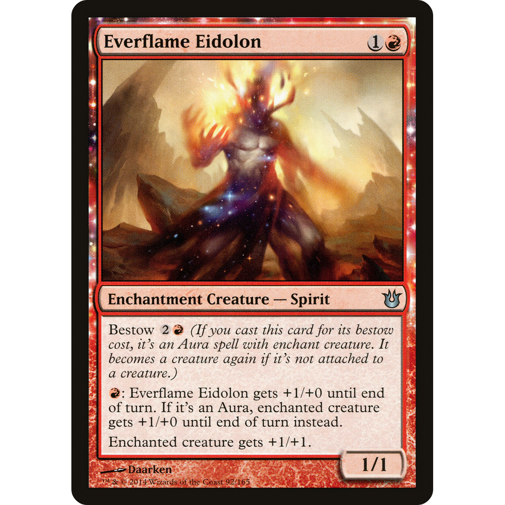 Everflame Eidolon (BNG-092) - Born of the Gods: (enchantment) Foil