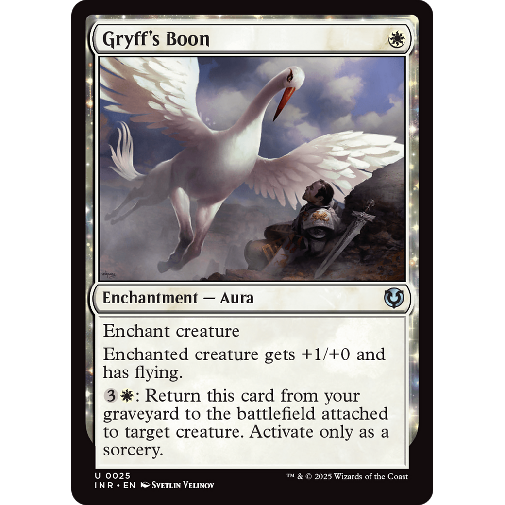 Gryff's Boon (INR-025) - Innistrad Remastered: (enchantment)