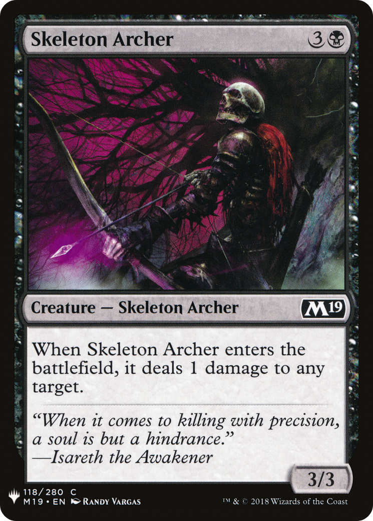 Skeleton Archer (LIST-118) - The List
