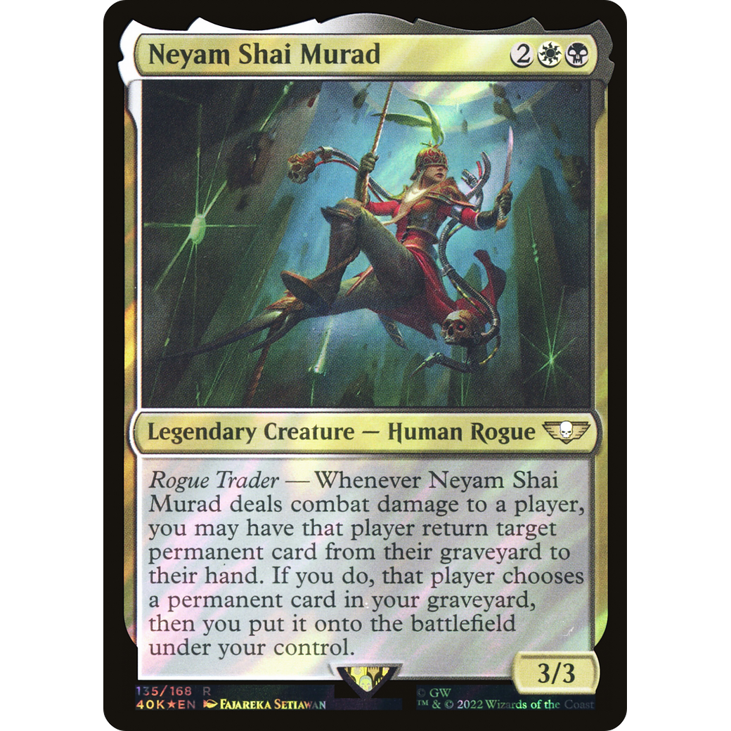 Neyam Shai Murad (40K-135) - Warhammer 40,000 Commander Foil