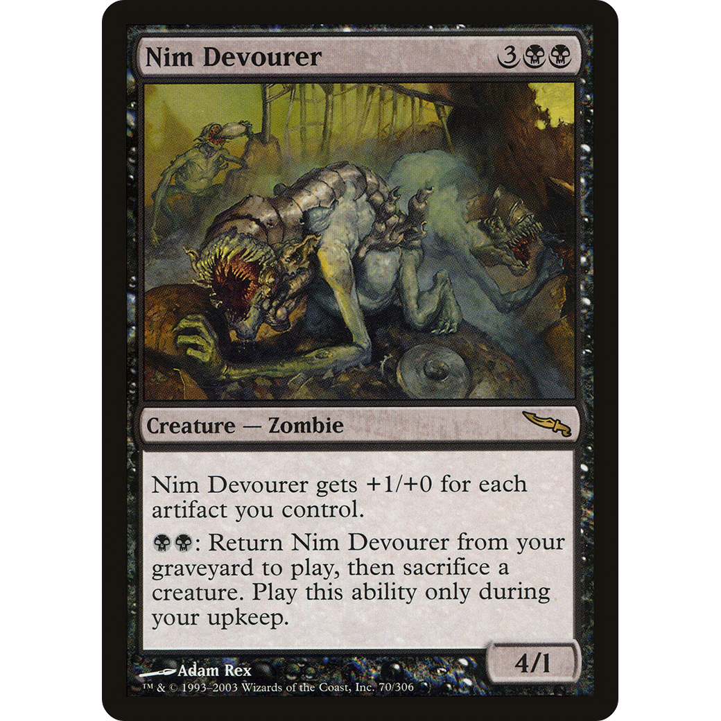 Nim Devourer (MRD-070) - Mirrodin Foil