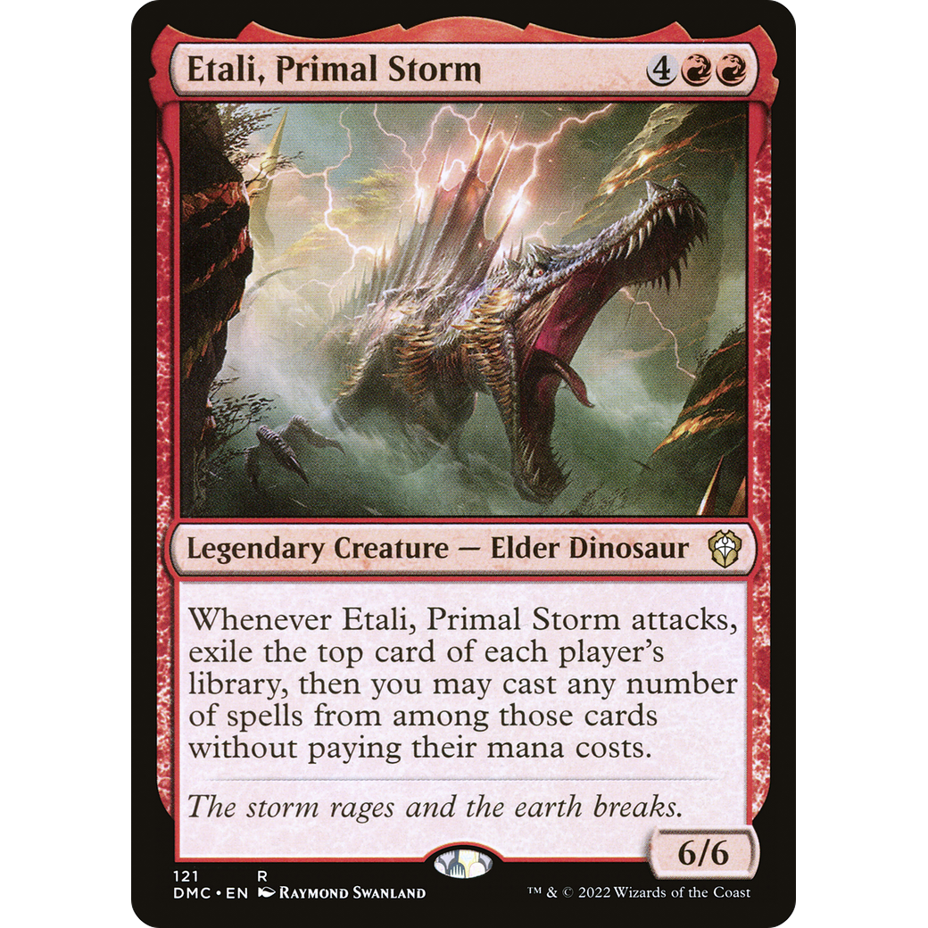 Etali, Primal Storm (DMC-121) - Dominaria United Commander