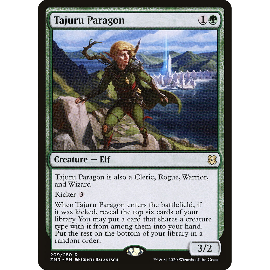 Tajuru Paragon (ZNR-209) - Zendikar Rising Foil