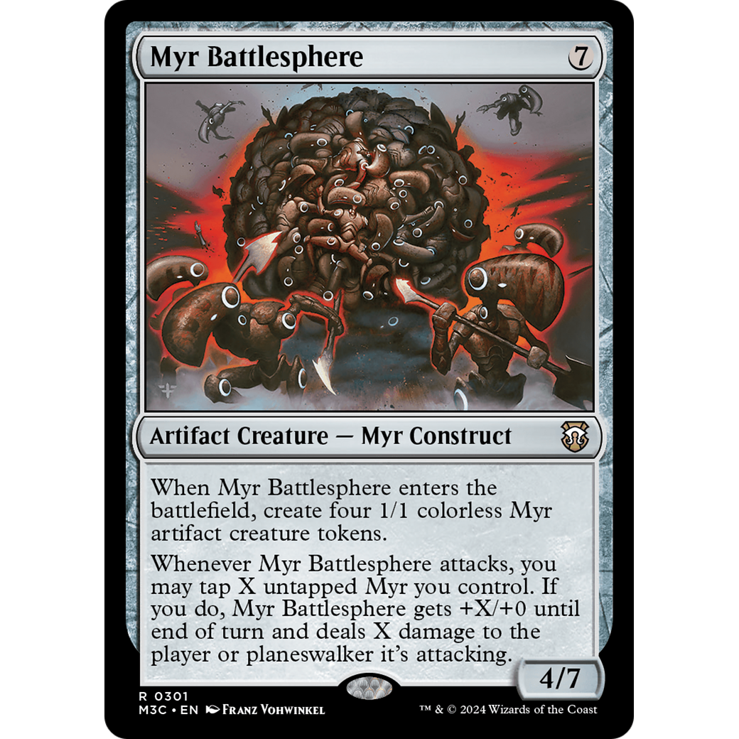 Myr Battlesphere (M3C-301) - Modern Horizons 3 Commander