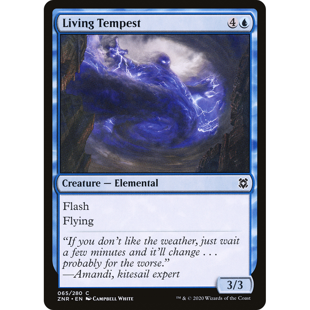 Living Tempest (ZNR-065) - Zendikar Rising Foil