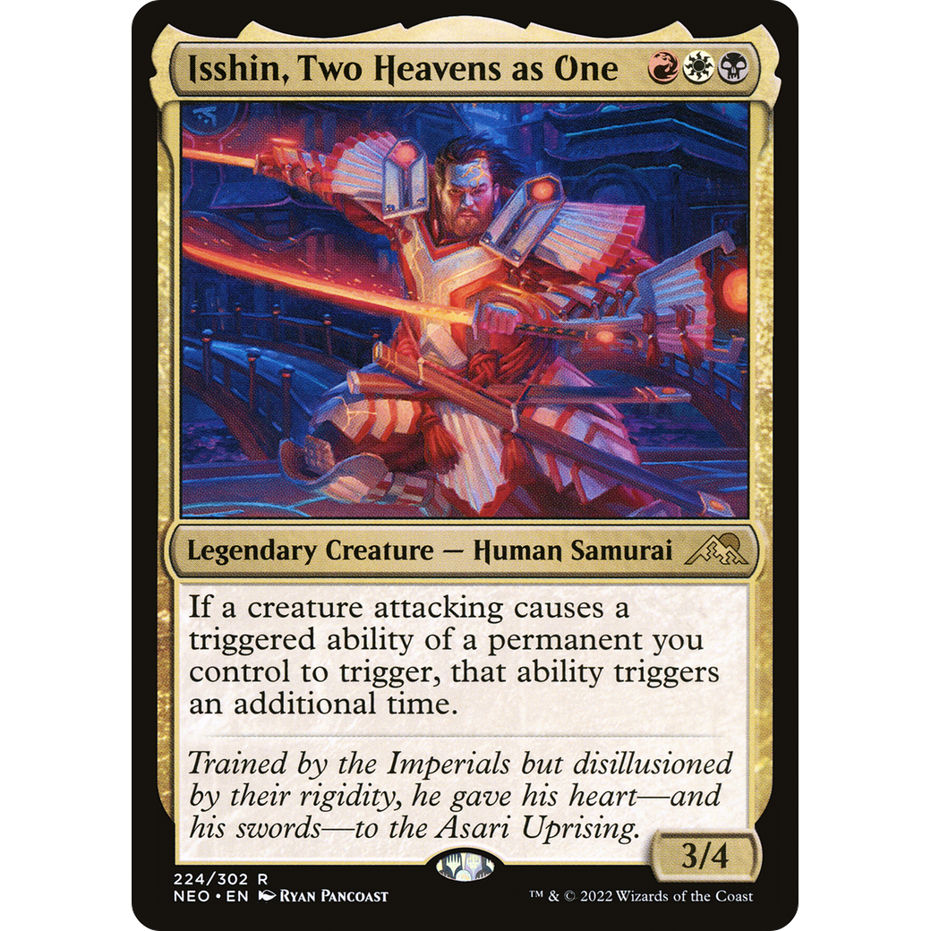Isshin, Two Heavens as One (NEO-224) - Kamigawa: Neon Dynasty