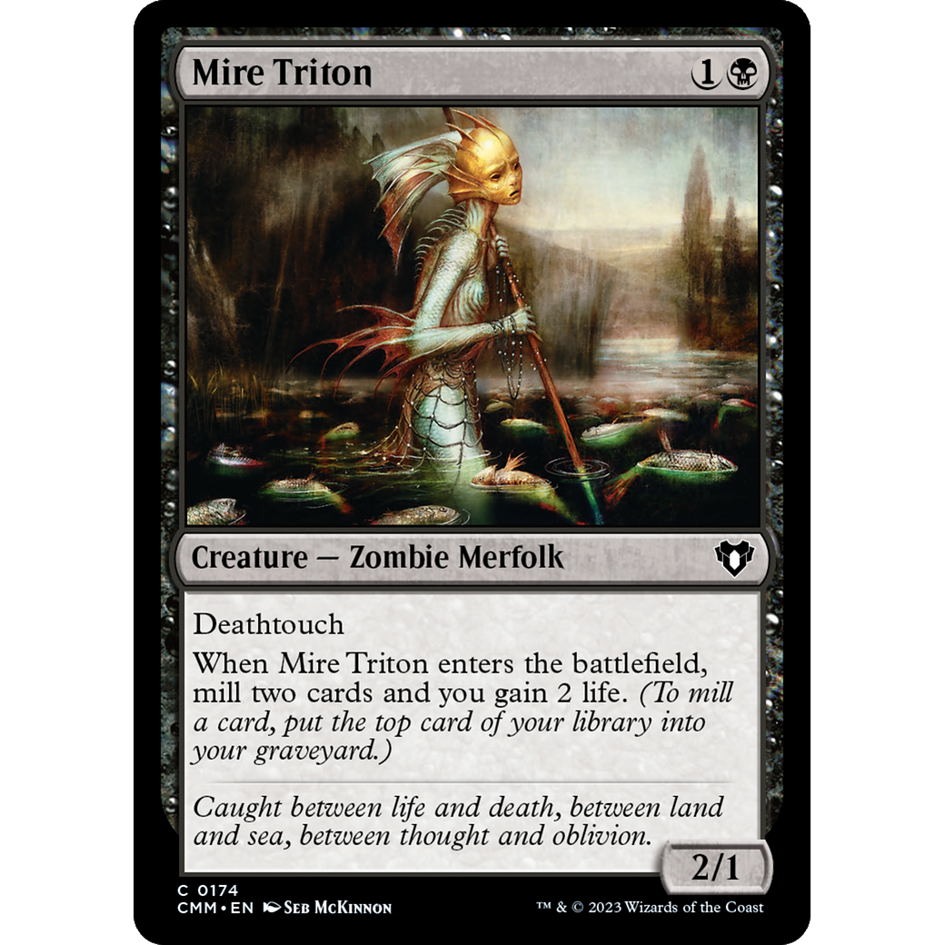 Mire Triton (CMM-174) - Commander Masters Foil
