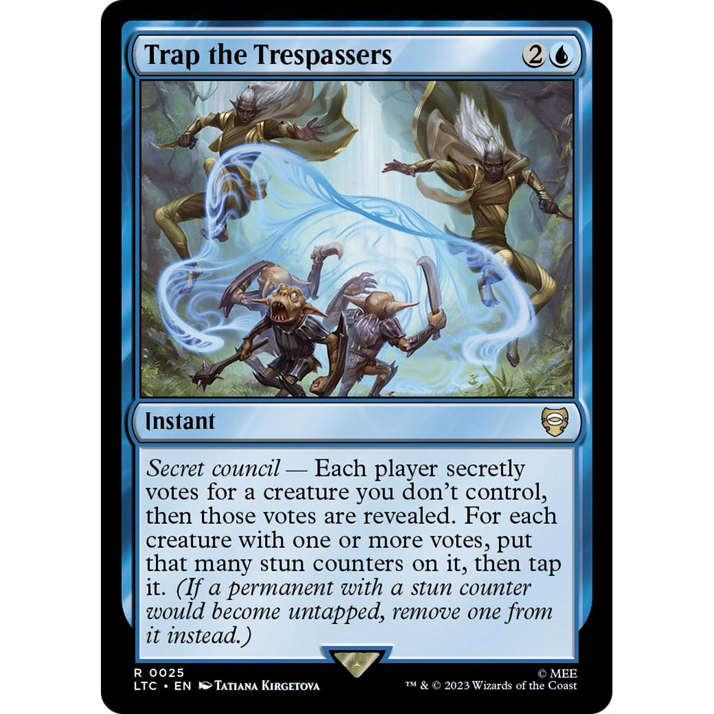 Trap the Trespassers (LTC-025) - Tales of Middle-earth Commander