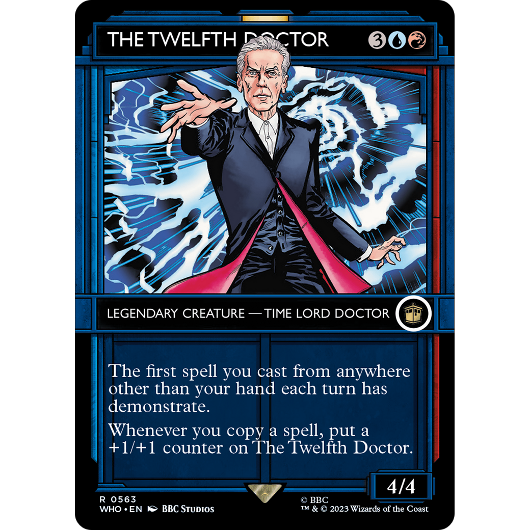The Twelfth Doctor (Showcase) (WHO-563) - Doctor Who: (Showcase) (Borderless)