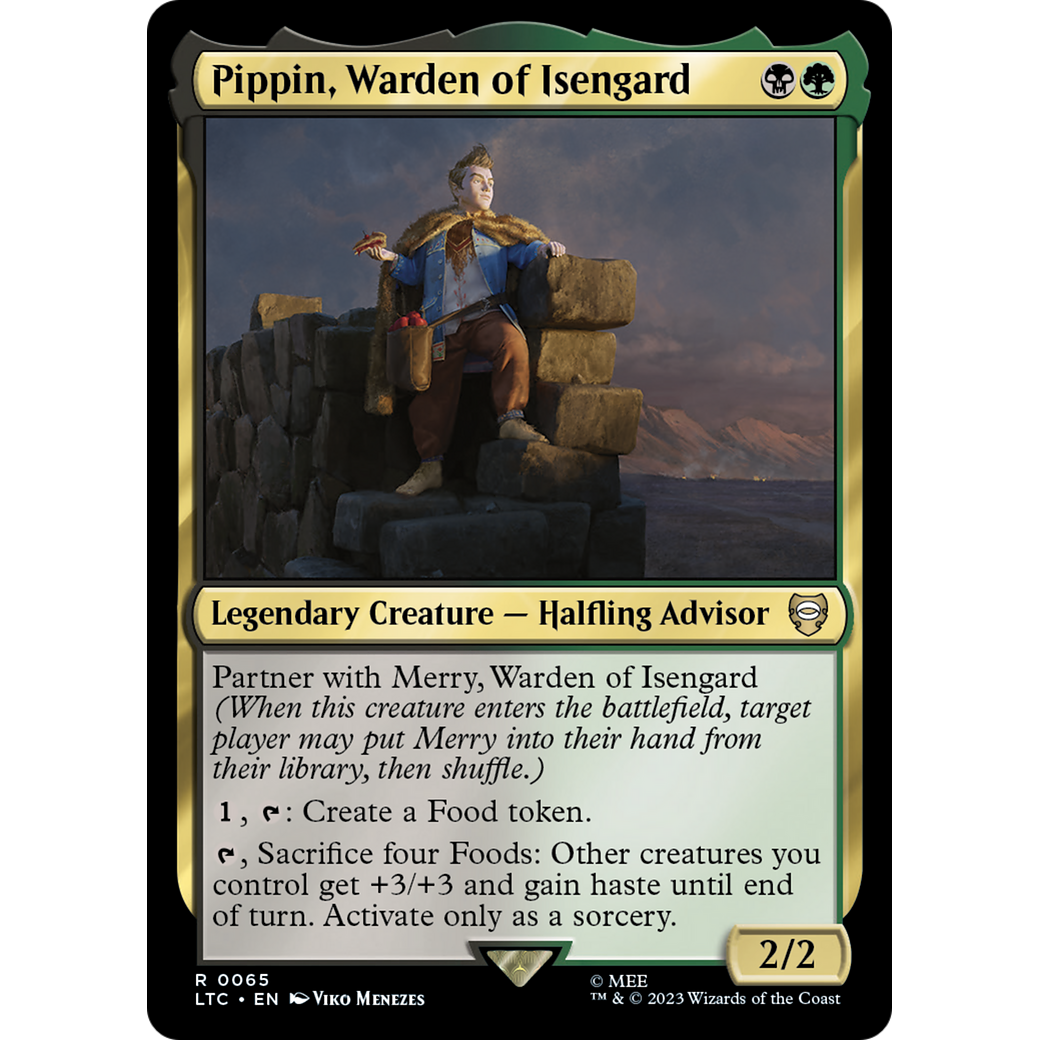 Pippin, Warden of Isengard (LTC-065) - Tales of Middle-earth Commander