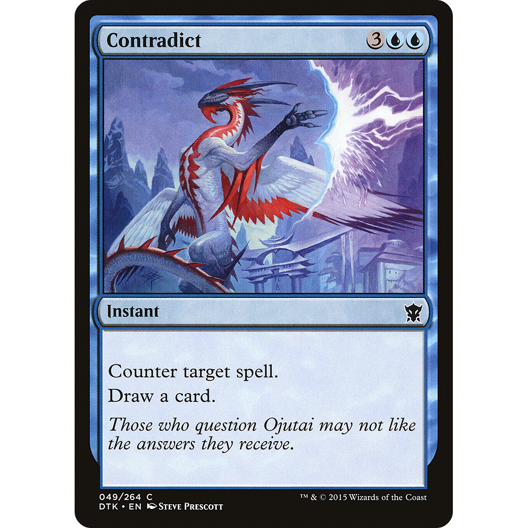 Contradict (DTK-049) - Dragons of Tarkir