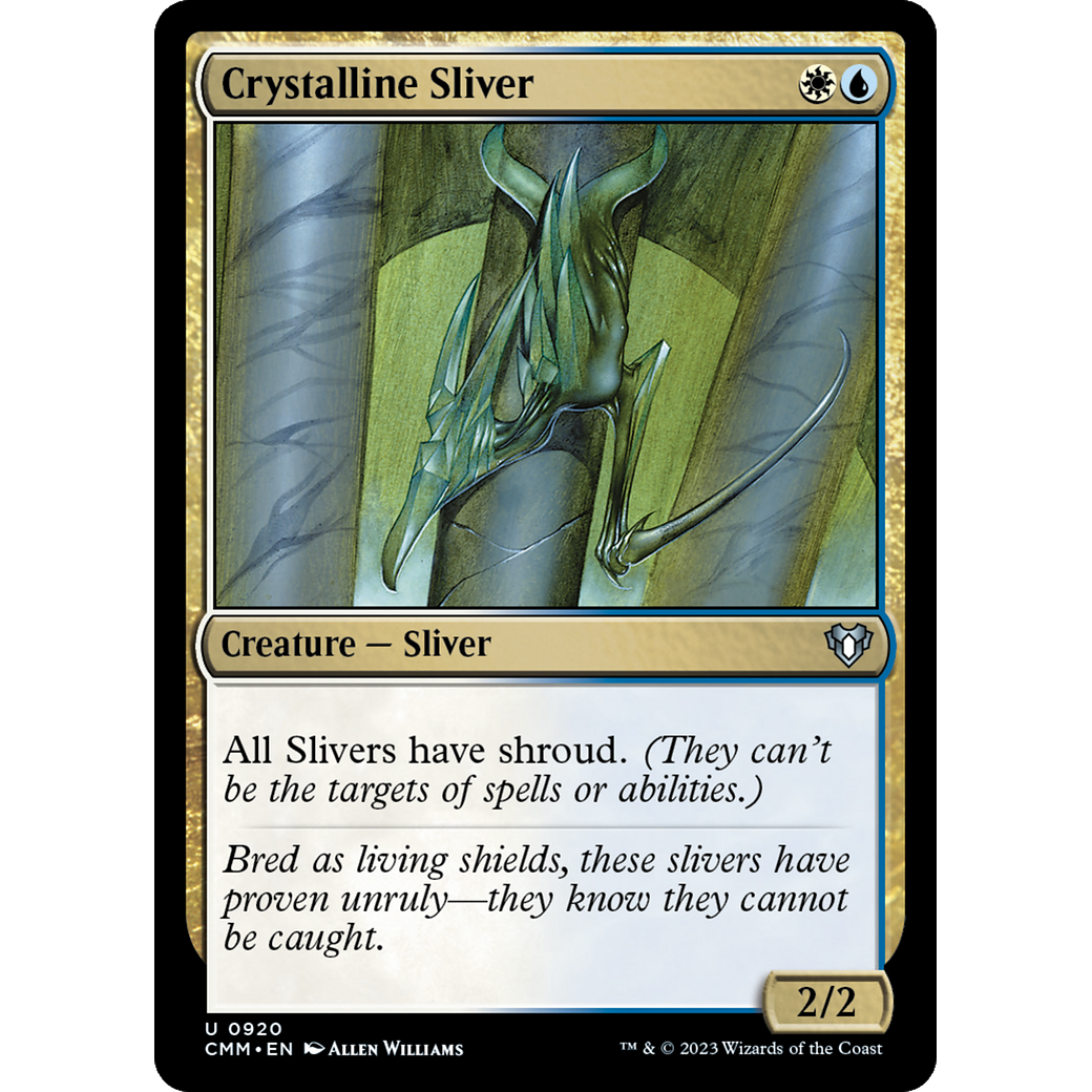 Crystalline Sliver (CMM-920) - Commander Masters