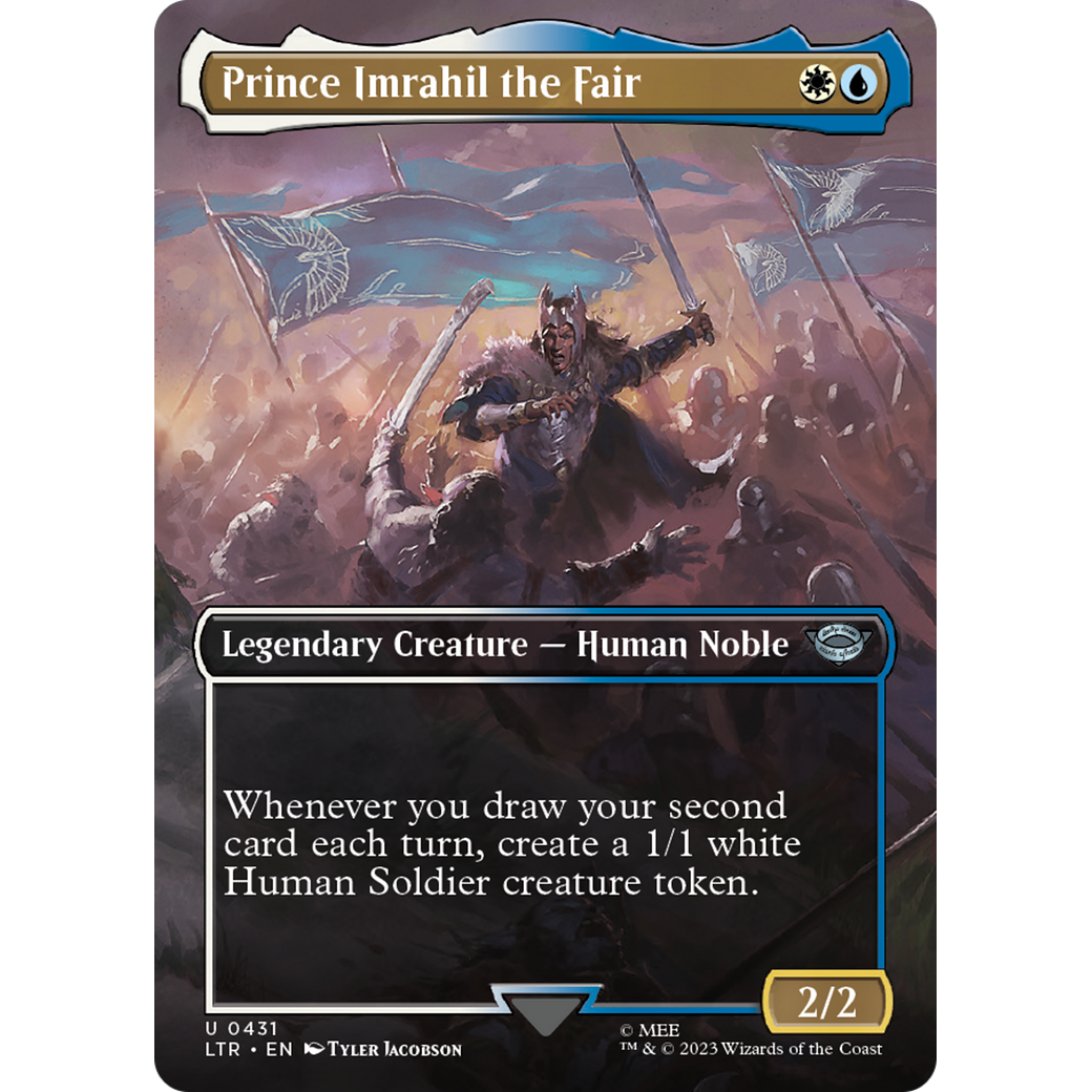 Prince Imrahil the Fair (LTR-431) - The Lord of the Rings: Tales of Middle-earth (Borderless) Foil