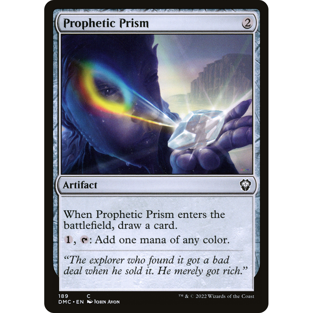 Prophetic Prism (DMC-189) - Dominaria United Commander