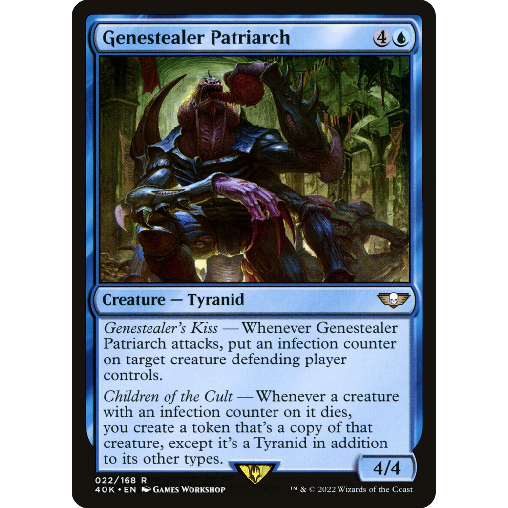 Genestealer Patriarch (40K-022) - Warhammer 40,000 Commander