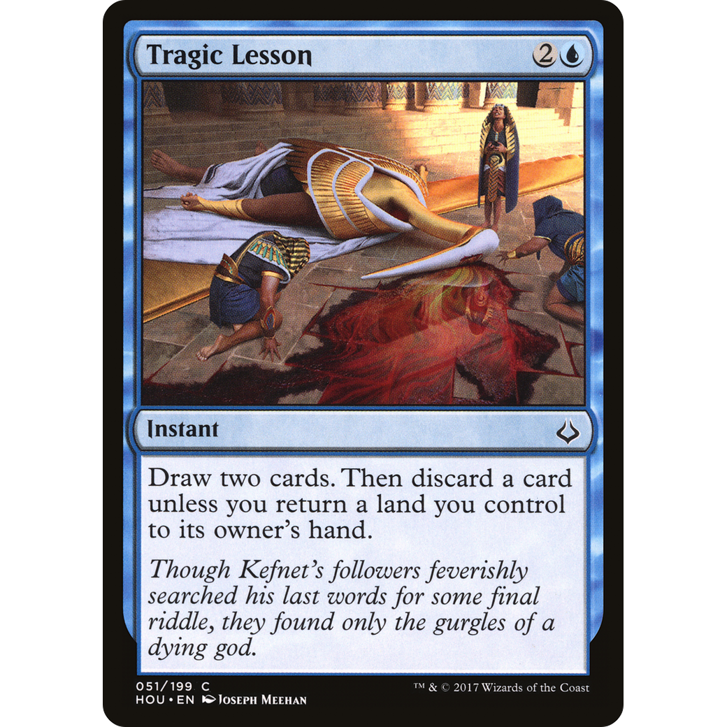 Tragic Lesson (HOU-051) - Hour of Devastation