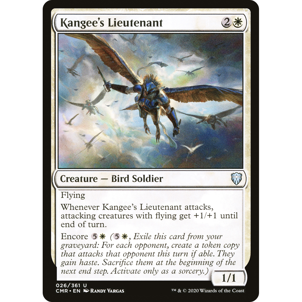 Kangee's Lieutenant (CMR-026) - Commander Legends