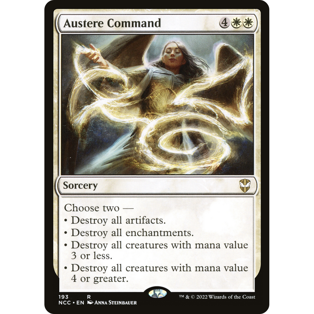 Austere Command (NCC-193) - New Capenna Commander