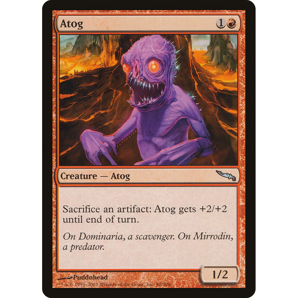 Atog (MRD-086) - Mirrodin