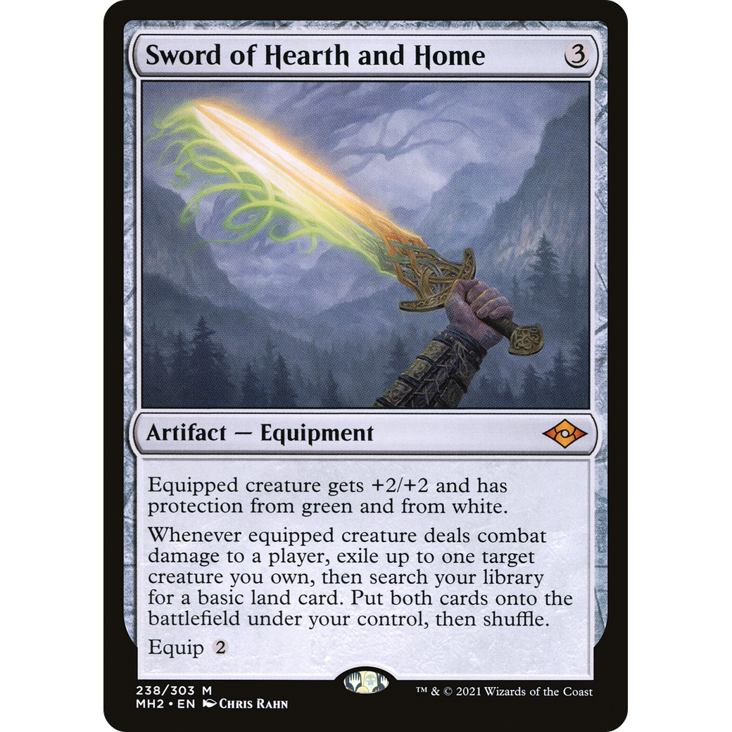 Sword of Hearth and Home (MH2-238) - Modern Horizons 2 Foil