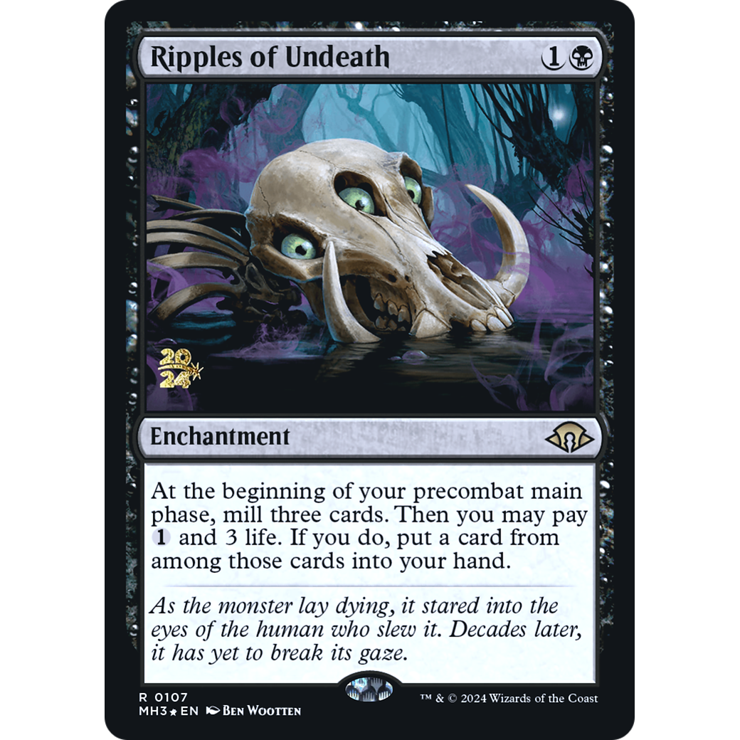 Ripples of Undeath (PRE-107S) - Modern Horizons 3 Promos Foil