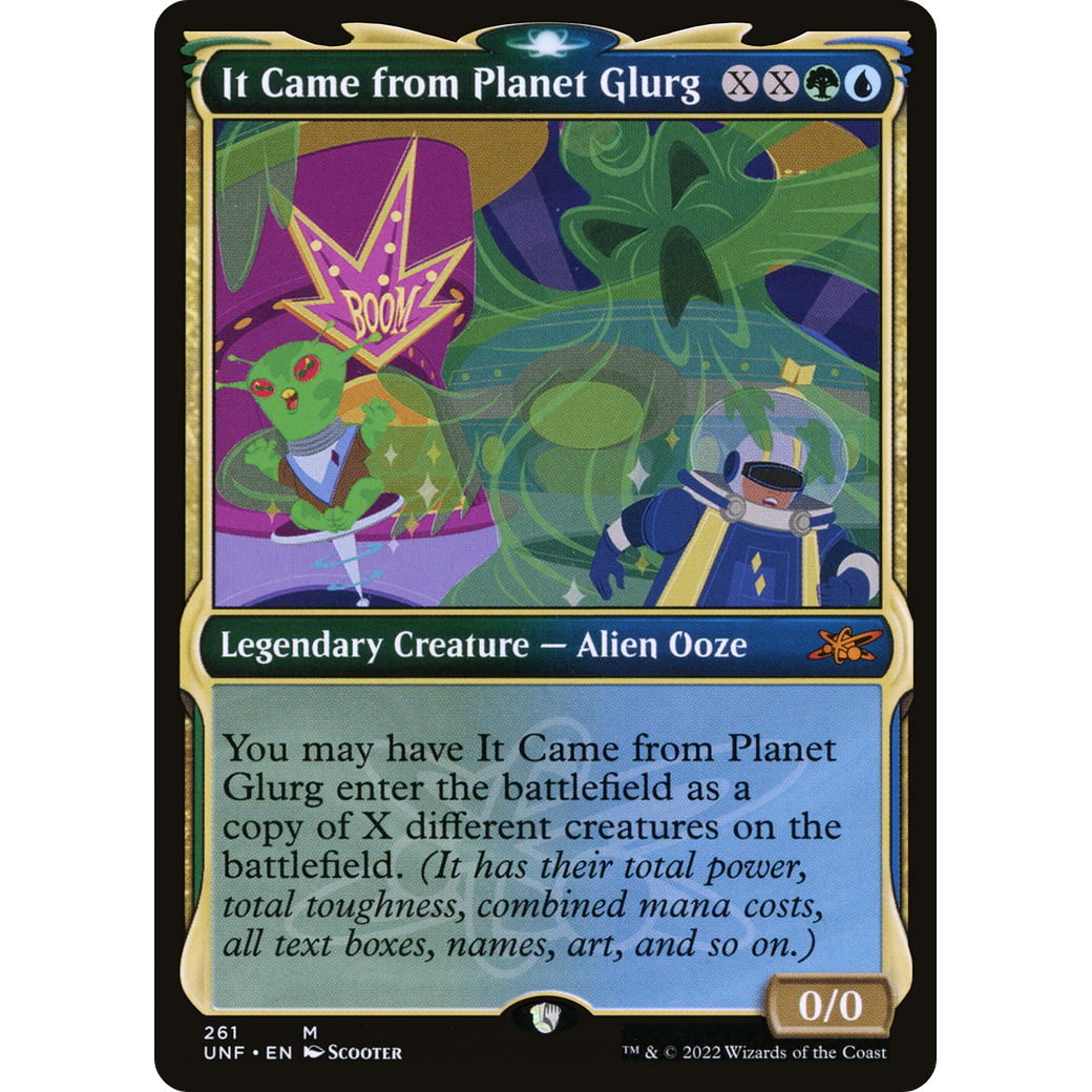 It Came from Planet Glurg (Showcase) (UNF-261) - Unfinity: (Showcase)