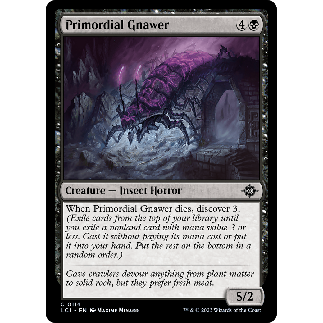 Primordial Gnawer (LCI-114) - The Lost Caverns of Ixalan Foil