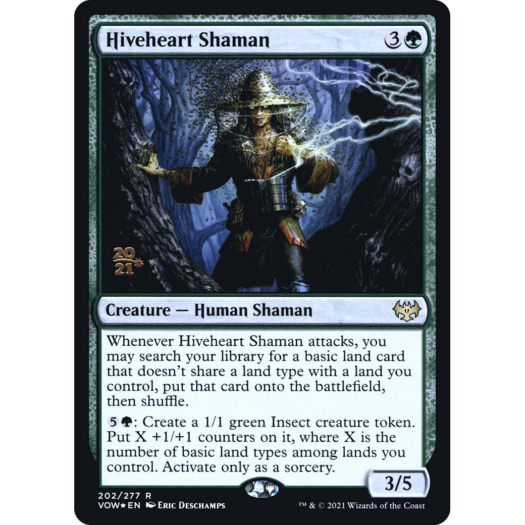 Hiveheart Shaman (PRE-202) - Innistrad: Crimson Vow Promos Foil