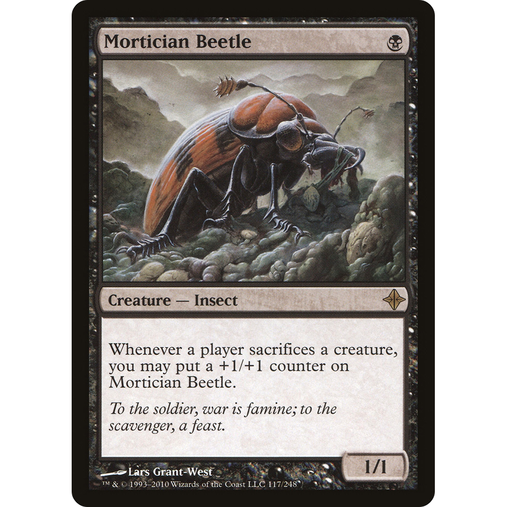 Mortician Beetle (ROE-117) - Rise of the Eldrazi Foil