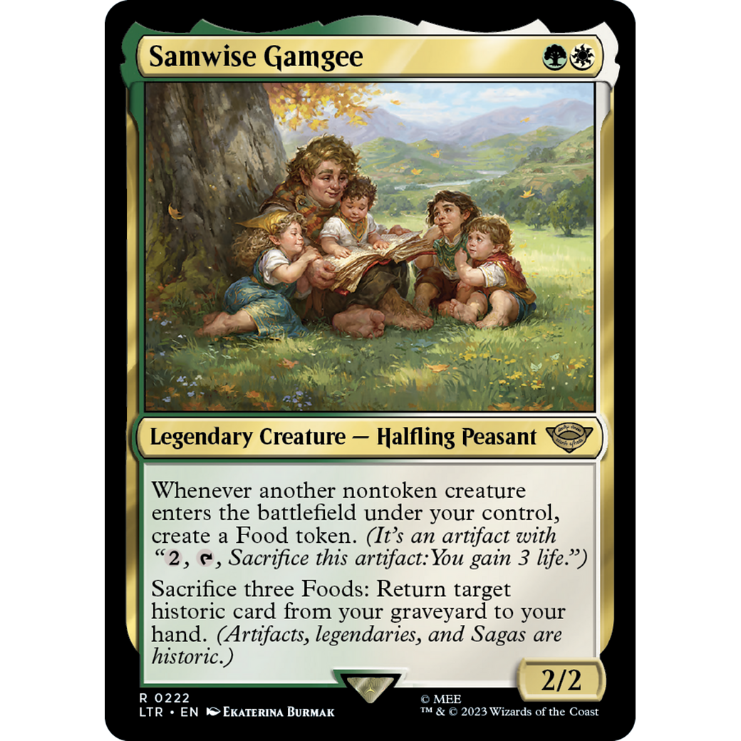 Samwise Gamgee (LTR-222) - The Lord of the Rings: Tales of Middle-earth Foil
