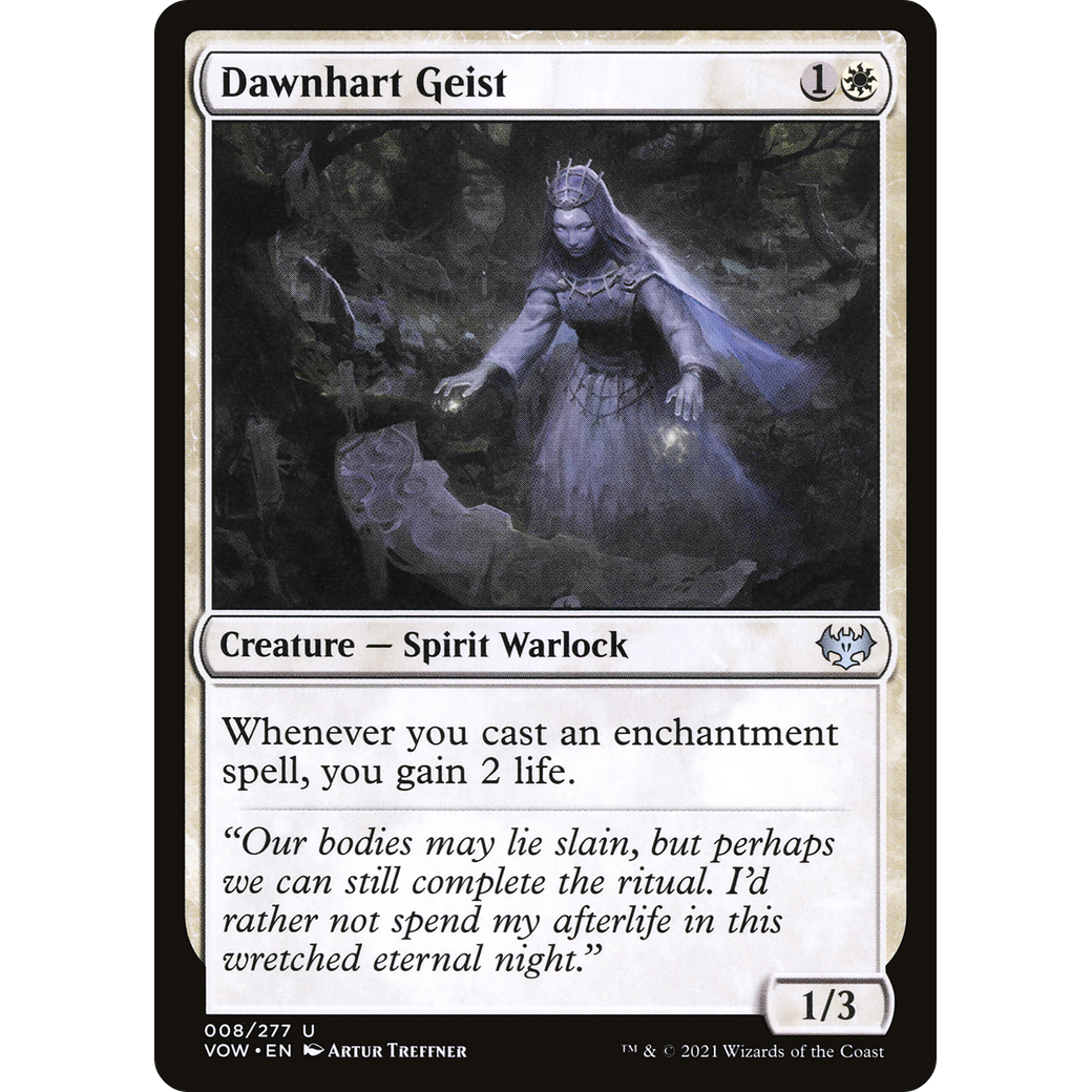 Dawnhart Geist (VOW-008) - Innistrad: Crimson Vow Foil