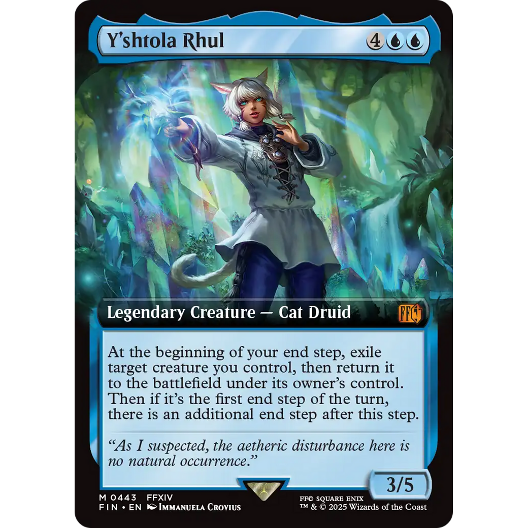 Y'shtola Rhul (FIN-443) - FINAL FANTASY: (Extended Art) Foil