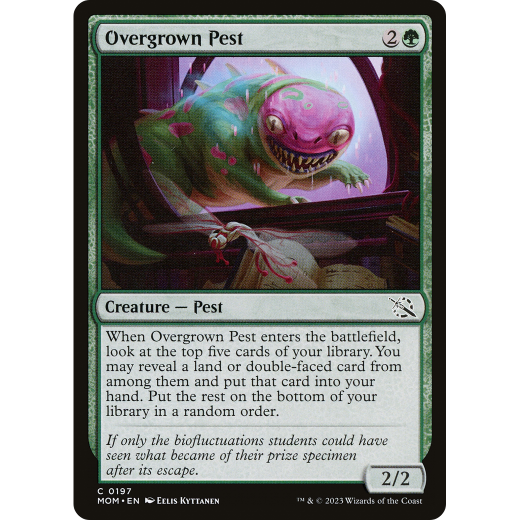 Overgrown Pest (MOM-197) - March of the Machine