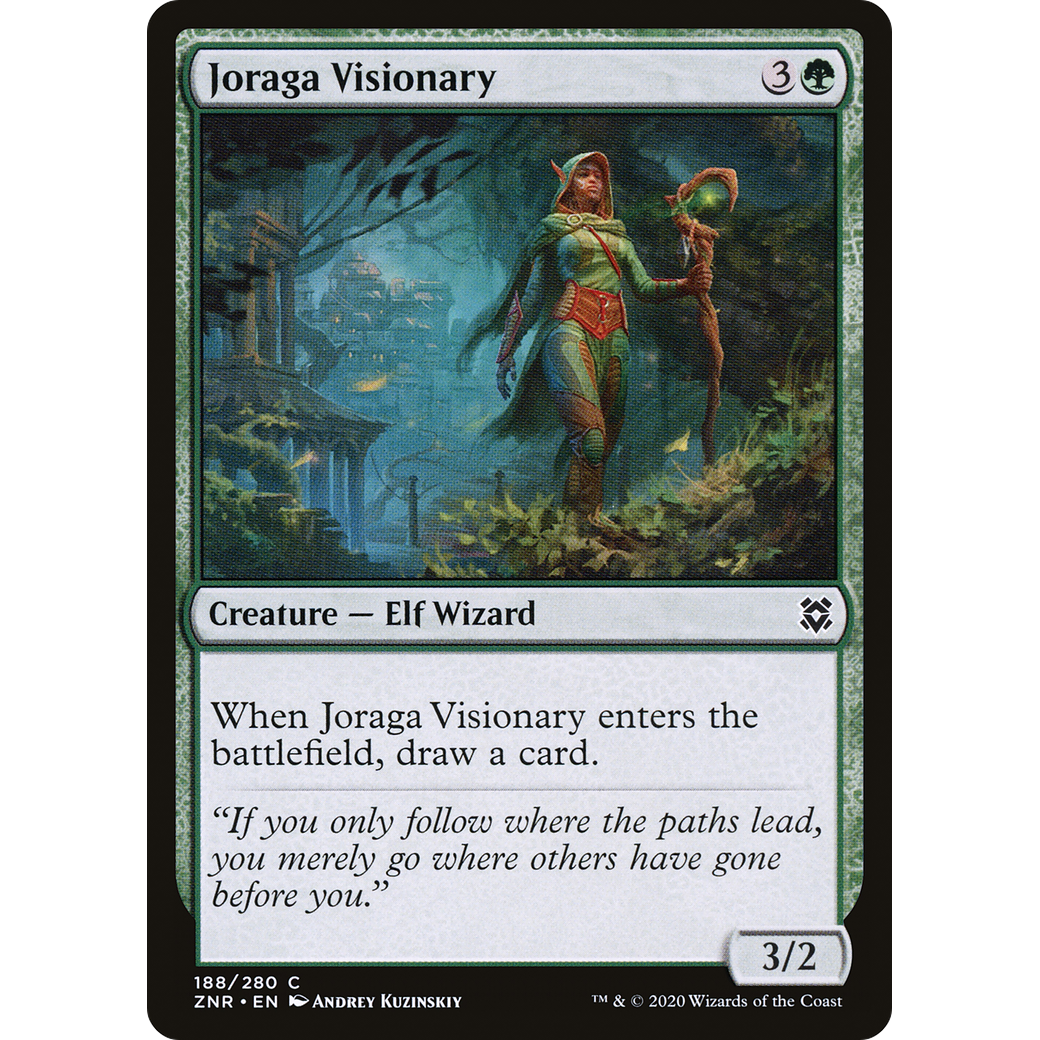 Joraga Visionary (ZNR-188) - Zendikar Rising Foil