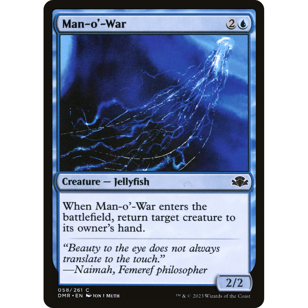 Man-o'-War (DMR-058) - Dominaria Remastered Foil