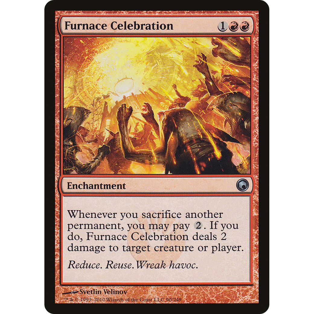 Furnace Celebration (SOM-090) - Scars of Mirrodin Foil