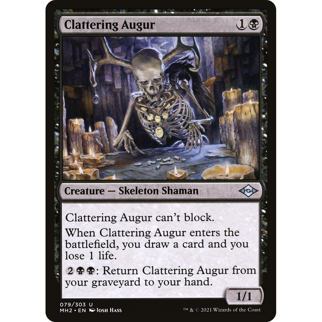 Clattering Augur (MH2-079) - Modern Horizons 2