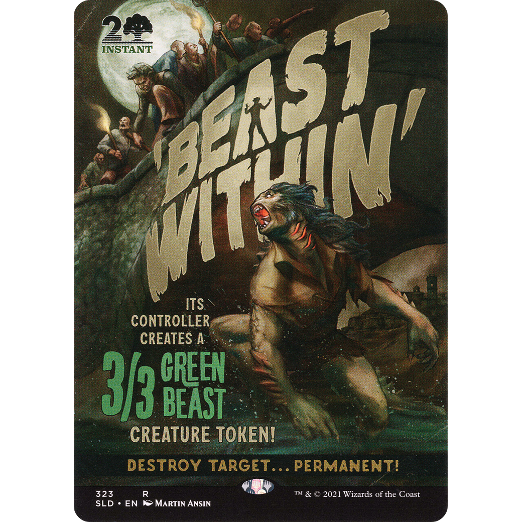 Beast Within (SLD-323) - Secret Lair Drop (Borderless)