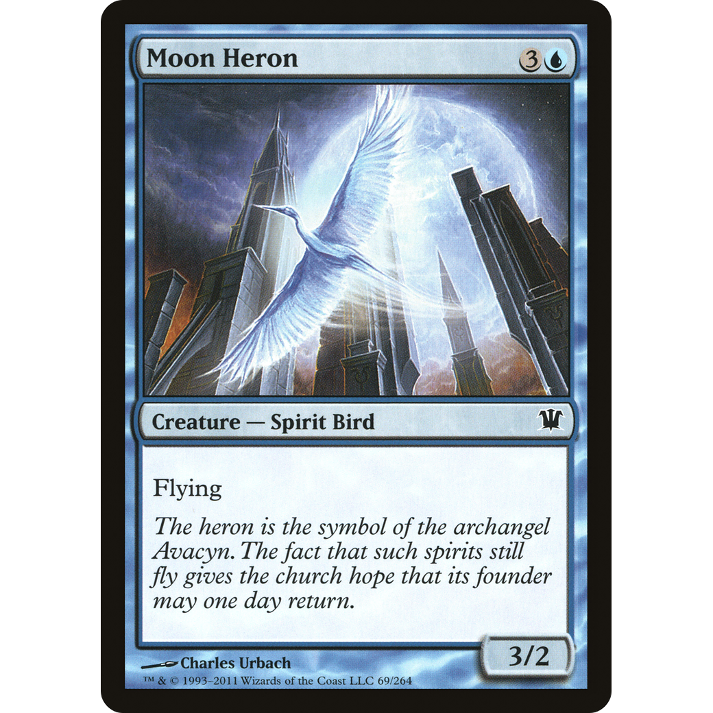 Moon Heron (ISD-069) - Innistrad Foil