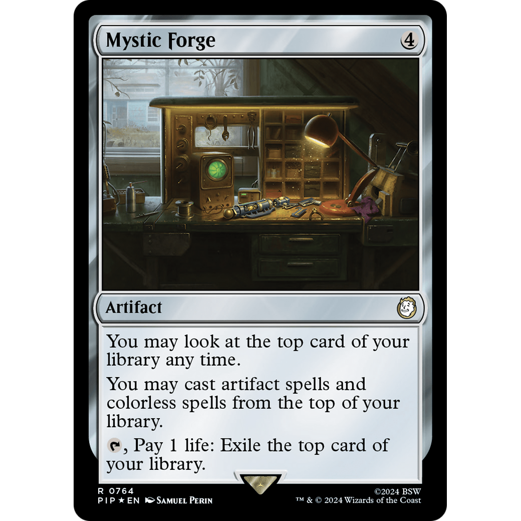 Mystic Forge (PIP-764) - Fallout Foil