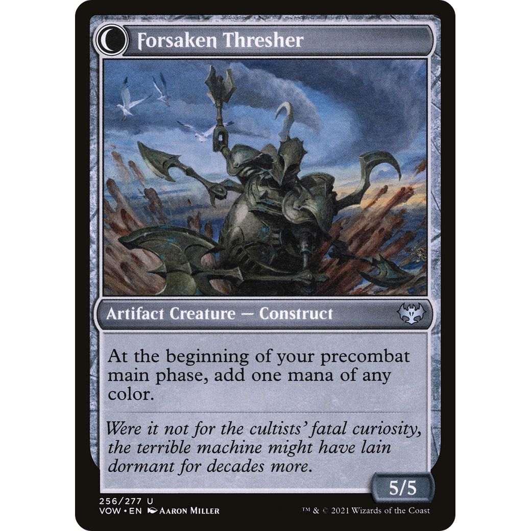 Foreboding Statue (VOW-256) - Innistrad: Crimson Vow: (Double Faced Transform)