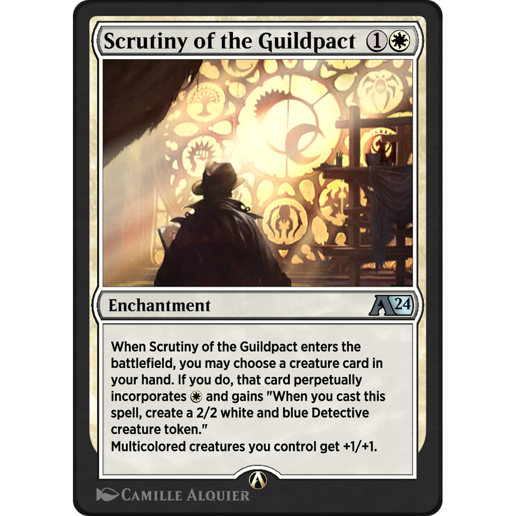 Scrutiny of the Guildpact (YMKM-001) - Alchemy: Murders at Karlov Manor