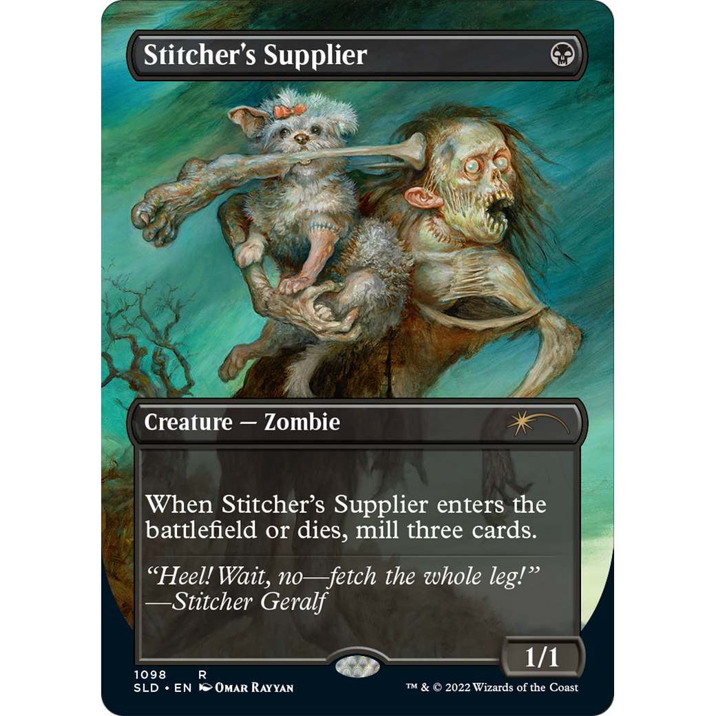 Stitcher's Supplier (Borderless) (SLD-1098) - Secret Lair Drop (Borderless) Foil