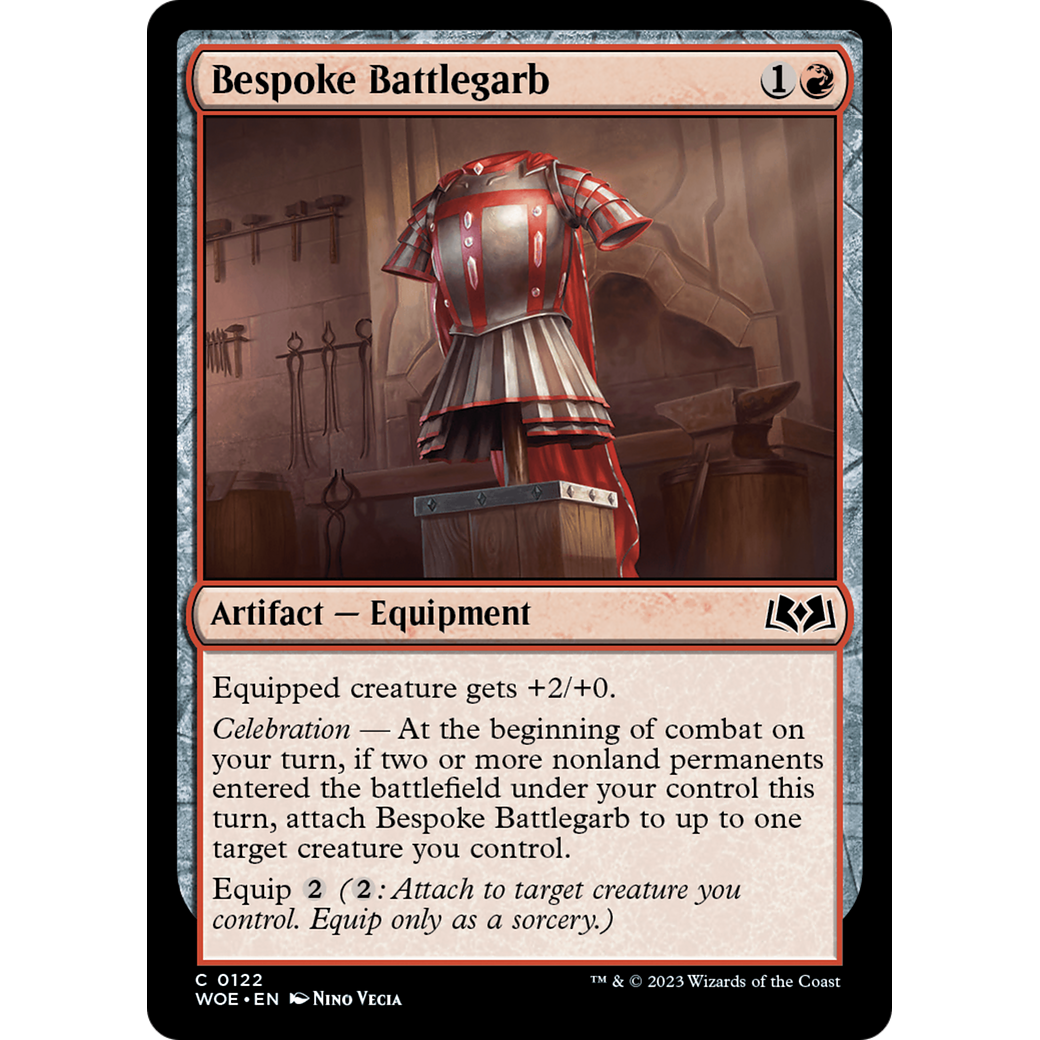 Bespoke Battlegarb (WOE-122) - Wilds of Eldraine