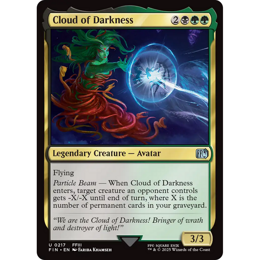 Cloud of Darkness (FIN-217) - FINAL FANTASY Foil
