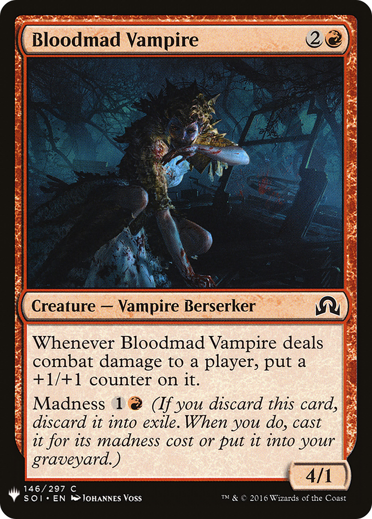 Bloodmad Vampire (LIST-146) - The List