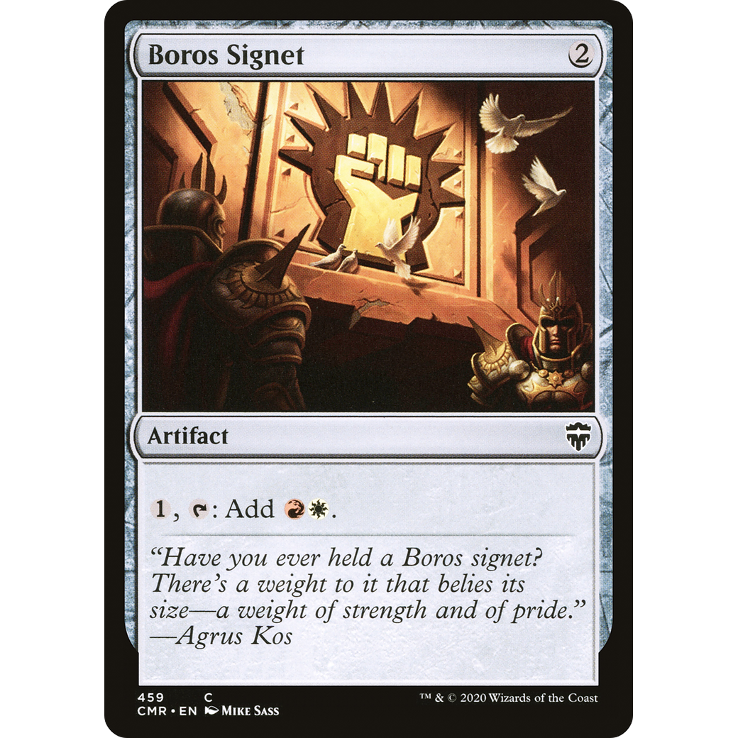 Boros Signet (CMR-459) - Commander Legends