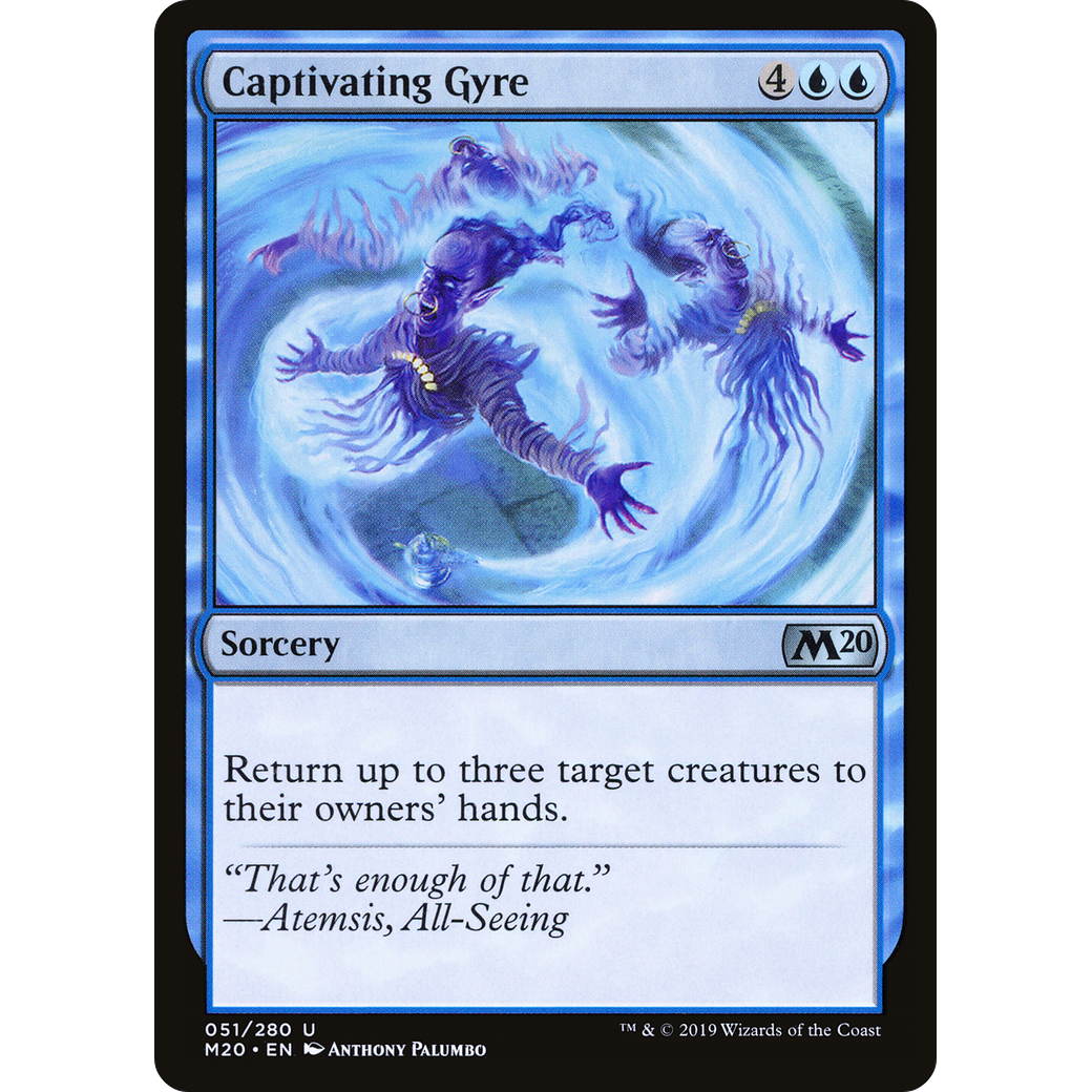 Captivating Gyre (M20-051) - Core Set 2020 Foil