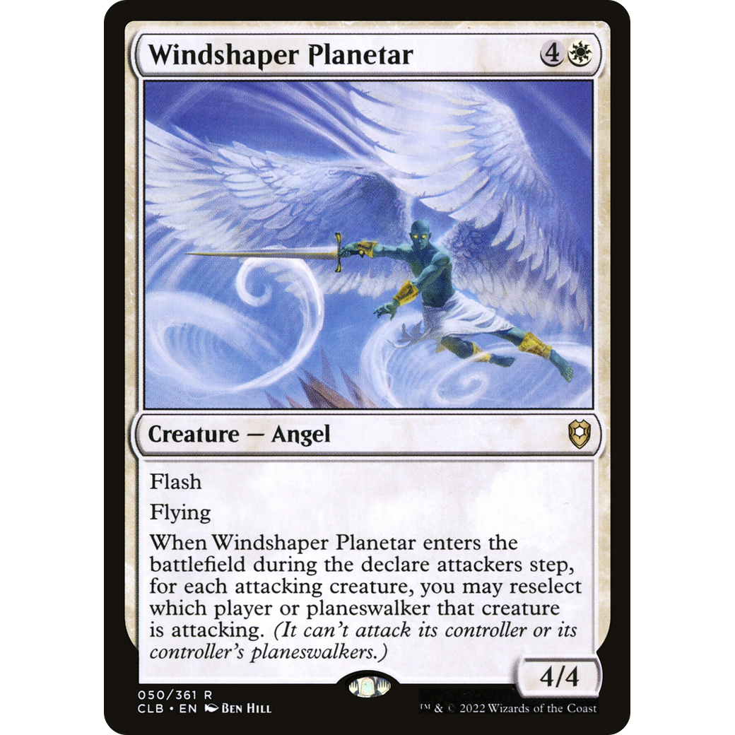 Windshaper Planetar (CLB-050) - Commander Legends: Battle for Baldur's Gate