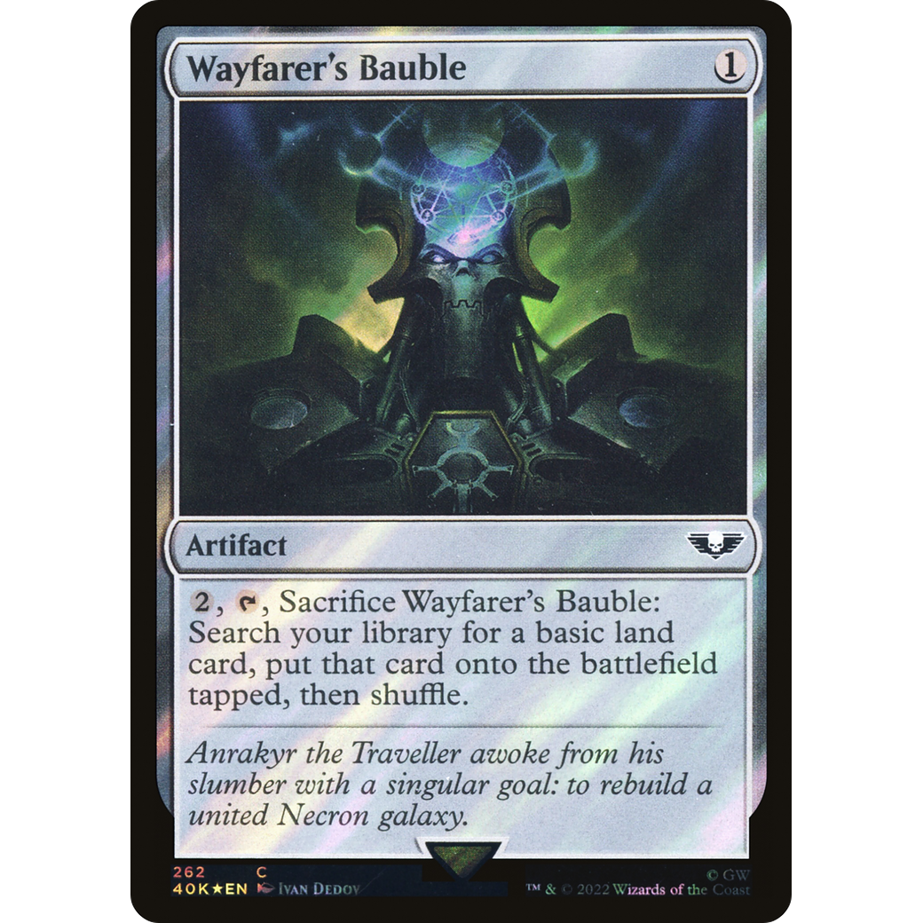 Wayfarer's Bauble (40K-262) - Warhammer 40,000 Commander Foil